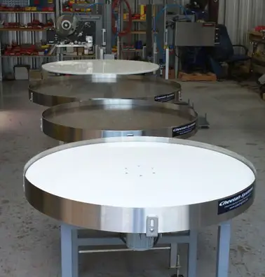 industrial turntable warehouse